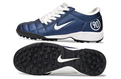 Nike Total 90 III TF Football Shoes - Blue/Black/White