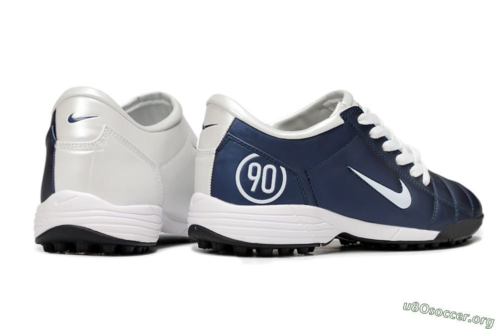 Nike Total 90 III TF Football Shoes - Blue/Black/White 6