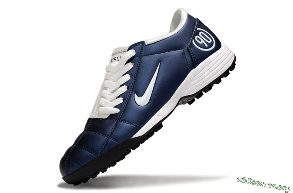 Nike Total 90 III TF Football Shoes - Blue/Black/White 5