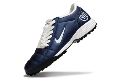 Nike Total 90 III TF Football Shoes - Blue/Black/White