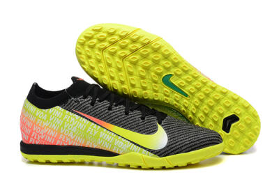 Nike Air Zoom Mercurial Vapor 16 Elite TF Football Shoes - Black/Yellow/Red