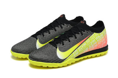 Nike Air Zoom Mercurial Vapor 16 Elite TF Football Shoes - Black/Yellow/Red