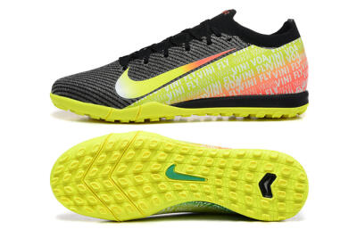 Nike Air Zoom Mercurial Vapor 16 Elite TF Football Shoes - Black/Yellow/Red