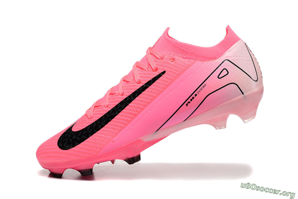 Nike Air Zoom Mercurial Vapor 16 Elite FG Football Boots - Pink/Black 8