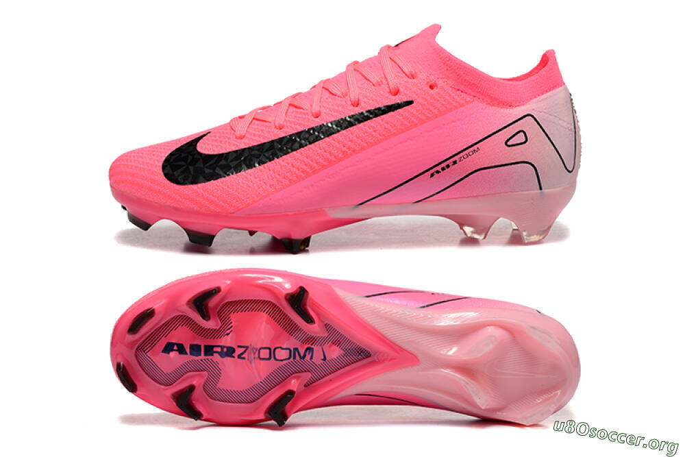 Nike Air Zoom Mercurial Vapor 16 Elite FG Football Boots - Pink/Black 1