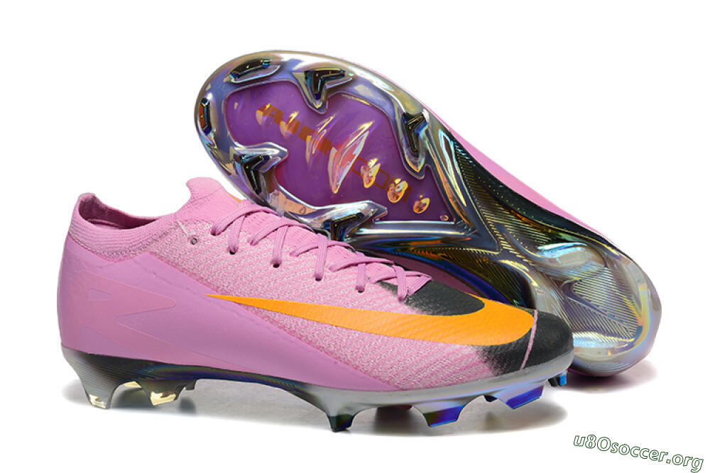 Nike Air Zoom Mercurial Vapor 16 Elite FG Football Boots - Pink/Yellow/Black 2