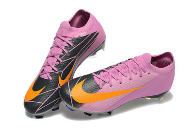 Nike Air Zoom Mercurial Vapor 16 Elite FG Football Boots - Pink/Yellow/Black