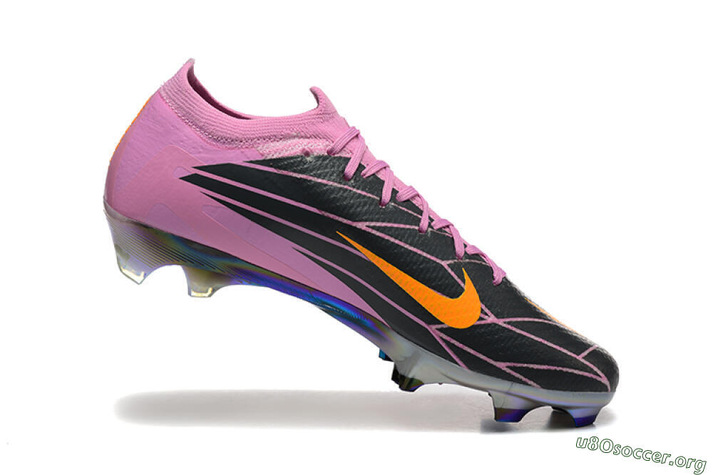 Nike Air Zoom Mercurial Vapor 16 Elite FG Football Boots - Pink/Yellow/Black 7