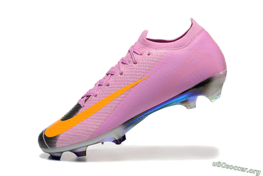 Nike Air Zoom Mercurial Vapor 16 Elite FG Football Boots - Pink/Yellow/Black 8