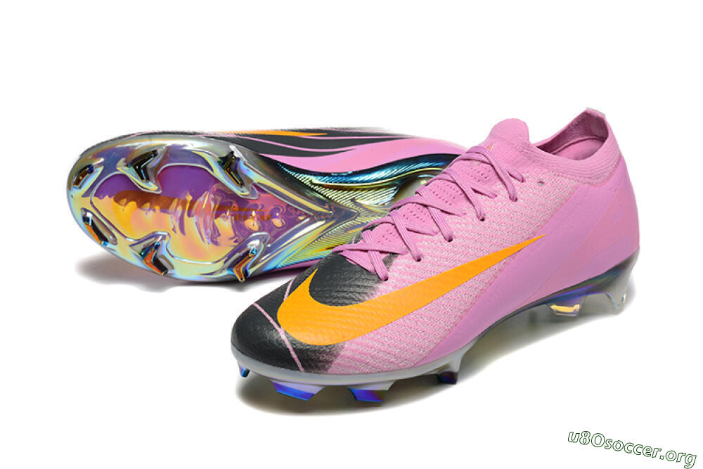 Nike Air Zoom Mercurial Vapor 16 Elite FG Football Boots - Pink/Yellow/Black 0