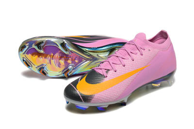Nike Air Zoom Mercurial Vapor 16 Elite FG Football Boots - Pink/Yellow/Black