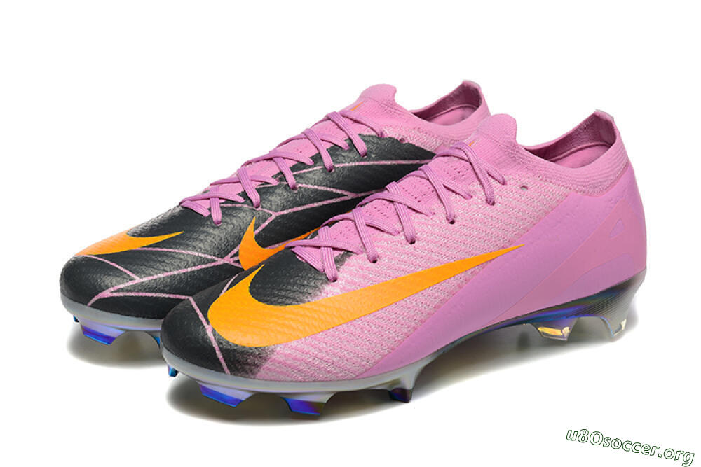 Nike Air Zoom Mercurial Vapor 16 Elite FG Football Boots - Pink/Yellow/Black 5