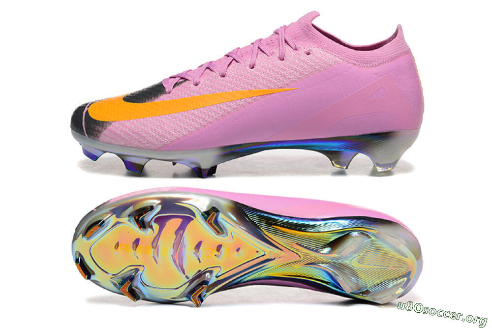 Nike Air Zoom Mercurial Vapor 16 Elite FG Football Boots - Pink/Yellow/Black 1