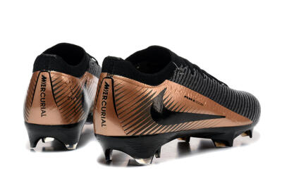 Nike Air Zoom Mercurial Vapor 16 Elite FG Football Boots - Grey/Black/Gold