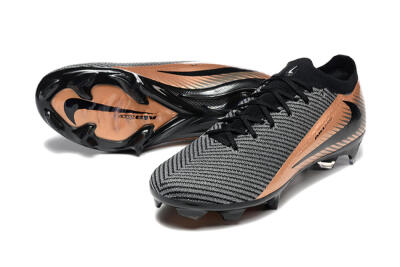 Nike Air Zoom Mercurial Vapor 16 Elite FG Football Boots - Grey/Black/Gold