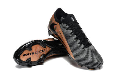 Nike Air Zoom Mercurial Vapor 16 Elite FG Football Boots - Grey/Black/Gold