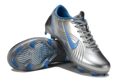 Nike Mercurial Vapor 1 Elite FG Football Boots - Silver/Blue