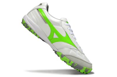 Mizuno Morelia Neo 4 TF Football Shoes - Beige/Grey/Yellow