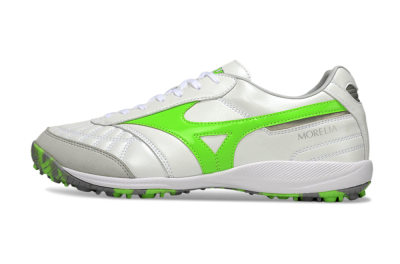 Mizuno Morelia Neo 4 TF Football Shoes - Beige/Grey/Yellow