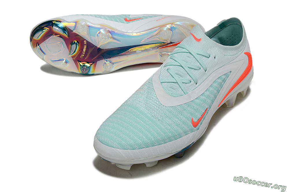 Nike Phantom 6 Low Elite FG Football Boots - Jade/White/Red 0