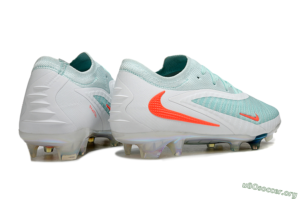Nike Phantom 6 Low Elite FG Football Boots - Jade/White/Red 6