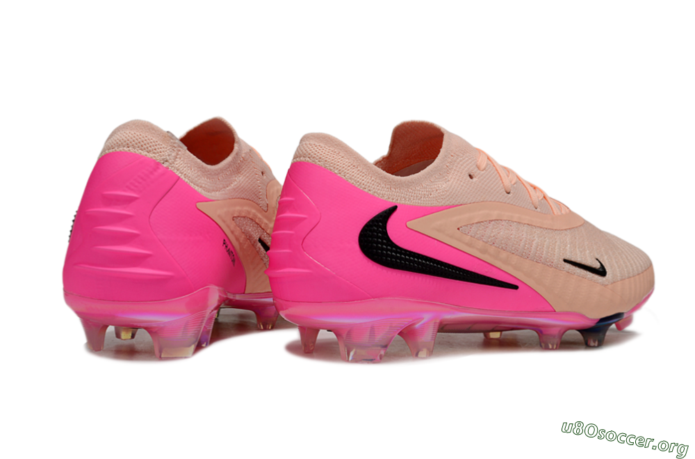 Nike Phantom 6 Low Elite FG Football Boots - Pink/Black/Gold 6