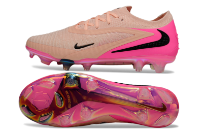 Nike Phantom 6 Low Elite FG Football Boots - Pink/Black/Gold