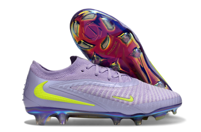 Nike Phantom 6 Low Elite FG Football Boots - Purple/Yellow/Gold