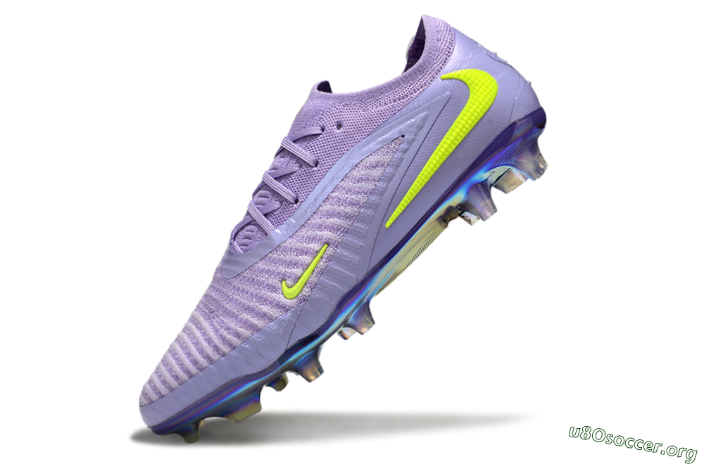 Nike Phantom 6 Low Elite FG Football Boots - Purple/Yellow/Gold 5