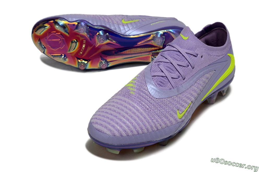 Nike Phantom 6 Low Elite FG Football Boots - Purple/Yellow/Gold 0