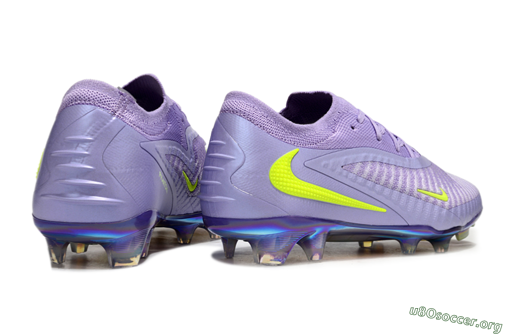 Nike Phantom 6 Low Elite FG Football Boots - Purple/Yellow/Gold 6