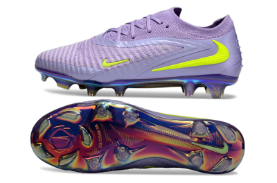Nike Phantom 6 Low Elite FG Football Boots - Purple/Yellow/Gold