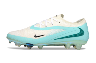 Nike Phantom 6 Low Elite FG Football Boots - Beige/Jade/Gold