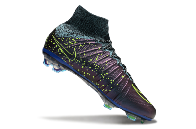 Nike Mercurial Superfly 4 Elite FG Football Boots - Purple/Yellow/Blue