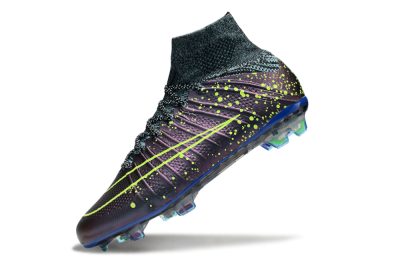 Nike Mercurial Superfly 4 Elite FG Football Boots - Purple/Yellow/Blue