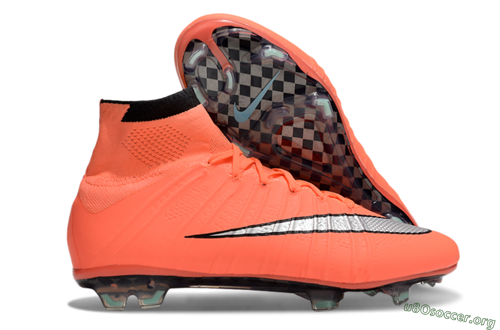 Nike Mercurial Superfly 4 Elite FG Football Boots - Red/Silver/Black 2