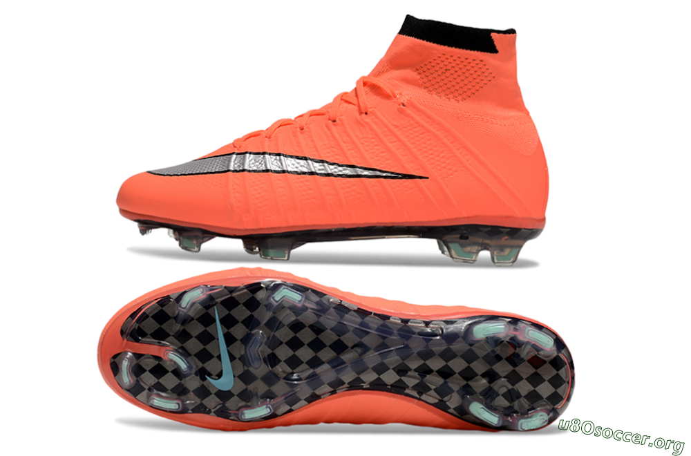 Nike Mercurial Superfly 4 Elite FG Football Boots - Red/Silver/Black 1