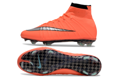 Nike Mercurial Superfly 4 Elite FG Football Boots - Red/Silver/Black