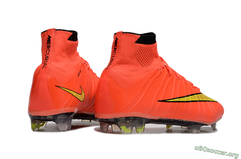 Nike Mercurial Superfly 4 Elite FG Football Boots - Red/Black/Yellow 6