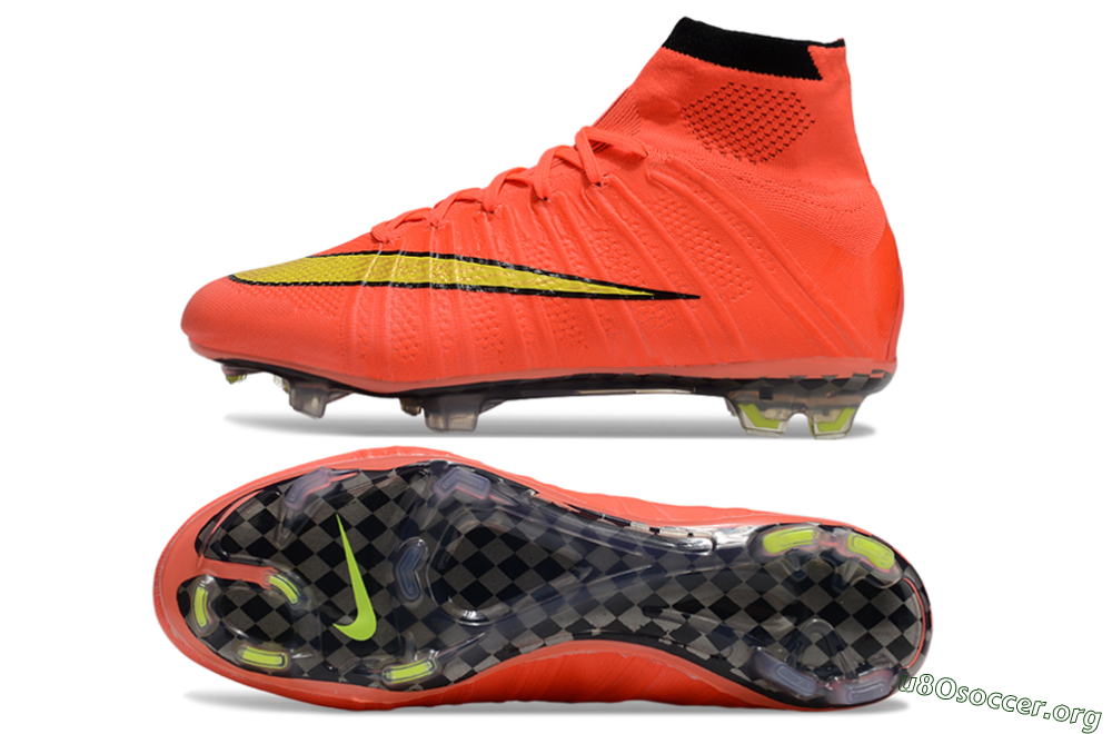 Nike Mercurial Superfly 4 Elite FG Football Boots - Red/Black/Yellow 1