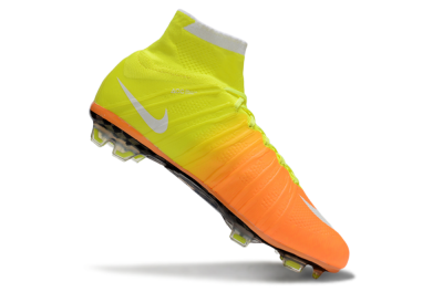Nike Mercurial Superfly 4 Elite FG Football Boots - Yellow/White/Orange