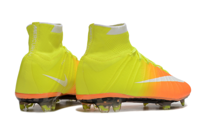 Nike Mercurial Superfly 4 Elite FG Football Boots - Yellow/White/Orange