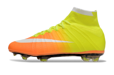 Nike Mercurial Superfly 4 Elite FG Football Boots - Yellow/White/Orange