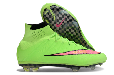 Nike Mercurial Superfly 4 Elite FG Football Boots - Yellow/Black/Pink