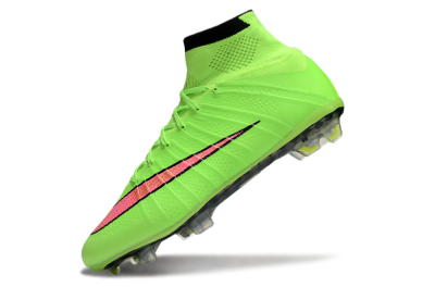 Nike Mercurial Superfly 4 Elite FG Football Boots - Yellow/Black/Pink