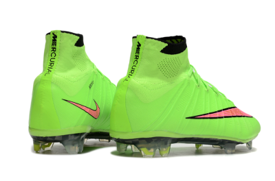 Nike Mercurial Superfly 4 Elite FG Football Boots - Yellow/Black/Pink