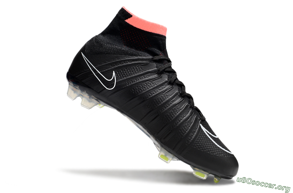 Nike Mercurial Superfly 4 Elite FG Football Boots - Black/Pink/White 4