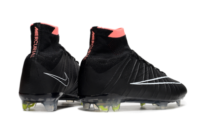 Nike Mercurial Superfly 4 Elite FG Football Boots - Black/Pink/White