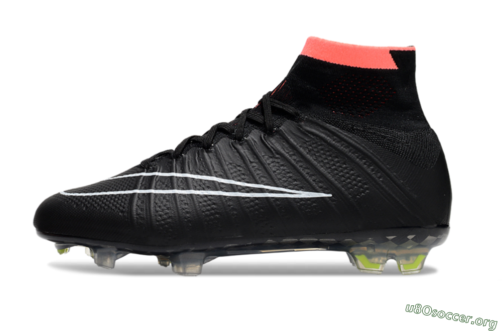 Nike Mercurial Superfly 4 Elite FG Football Boots - Black/Pink/White 3