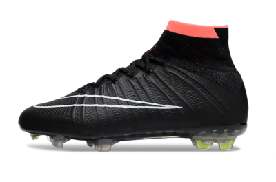 Nike Mercurial Superfly 4 Elite FG Football Boots - Black/Pink/White